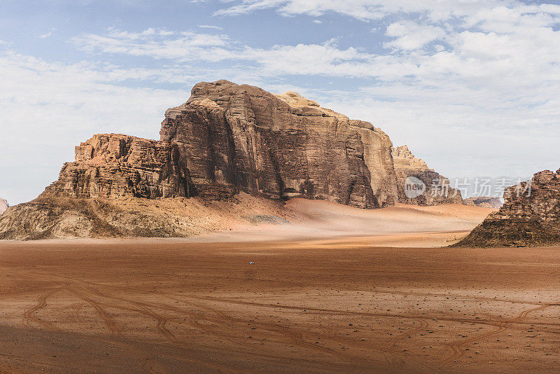 Wadi Rum沙漠的风景
